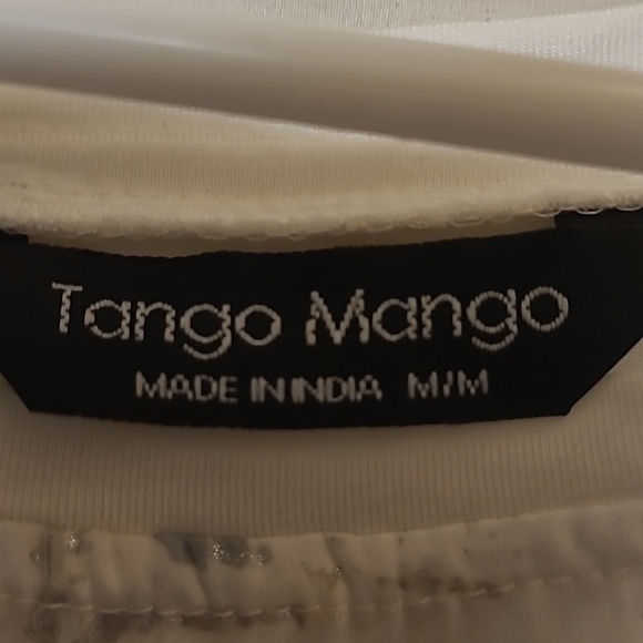 Tango Mango White Short-Sleeve Graphic Butterfly Tee - If Not Now Then When - Picture 3 of 3